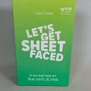 I Dew Care Let's Get Sheet Faced Mask Variety Pack 14 Individual Masks
